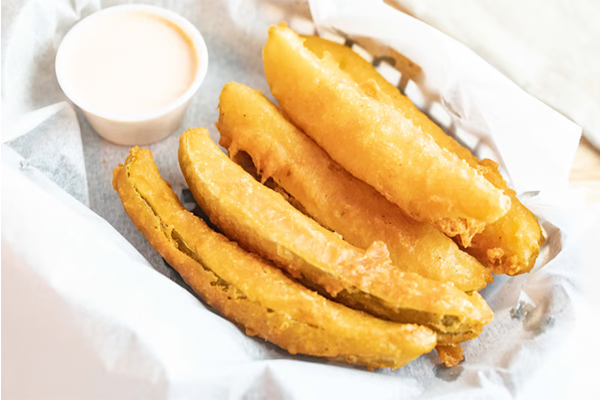 Tempura Fried Pickles